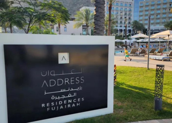 Address Beach Resort Fujairah Apartment 2 Bed Rooms And Small Bed Room - Ground Floor 3011